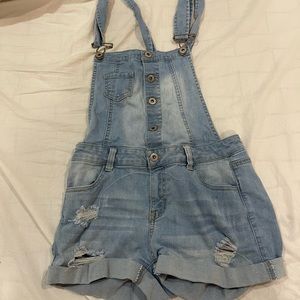 Denim Overalls Size Small